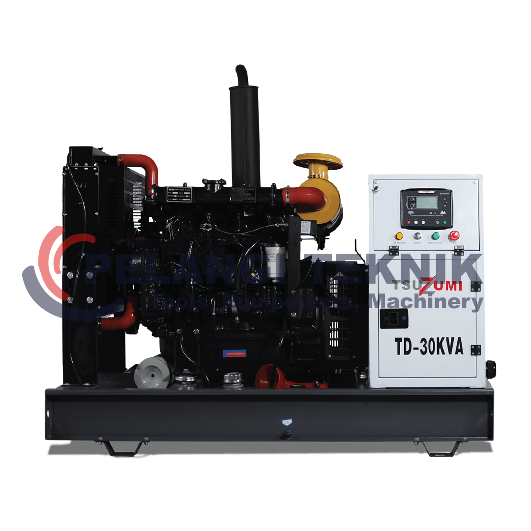 Genset Open diesel 30 kva Tsuzumi TD 30 kva - Pelangi Teknik