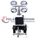 Tower Light Generator 4 x 1000 watt Tsuzumi LT 9 Model Trailer - Pelangi Teknik
