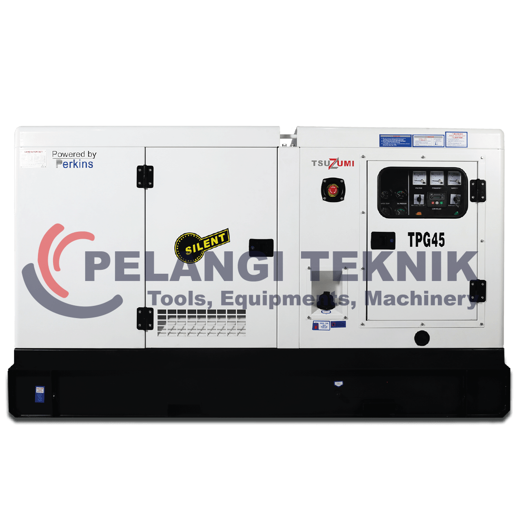 Genset Silent Diesel 45 Kva Tsuzumi TPG 45 Kva - Pelangi Teknik