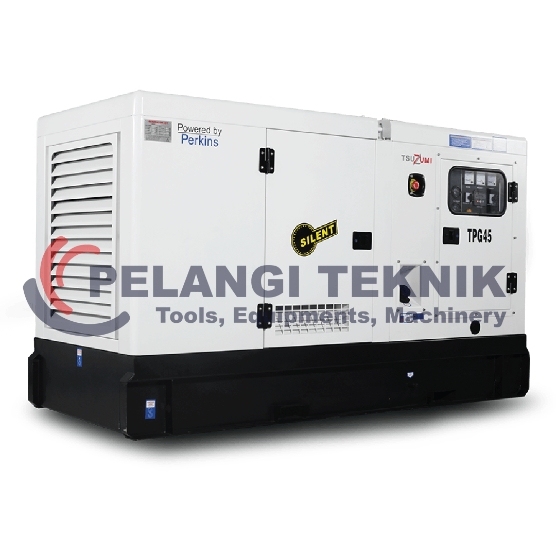 Genset Silent Diesel 45 Kva Tsuzumi TPG 45 Kva - Pelangi Teknik