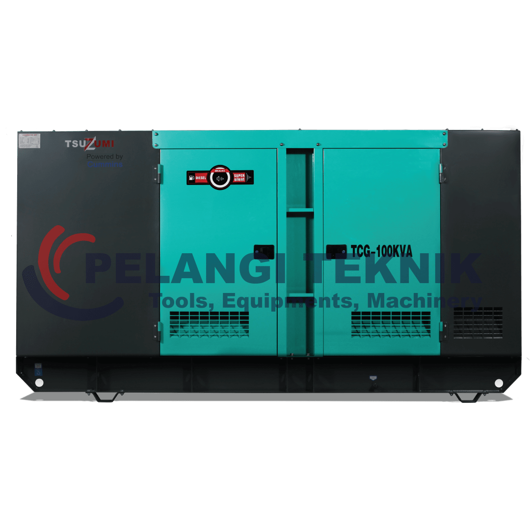 Genset 100 Kva Silent Diesel Tsuzumi TCG 100 Kva - Pelangi Teknik