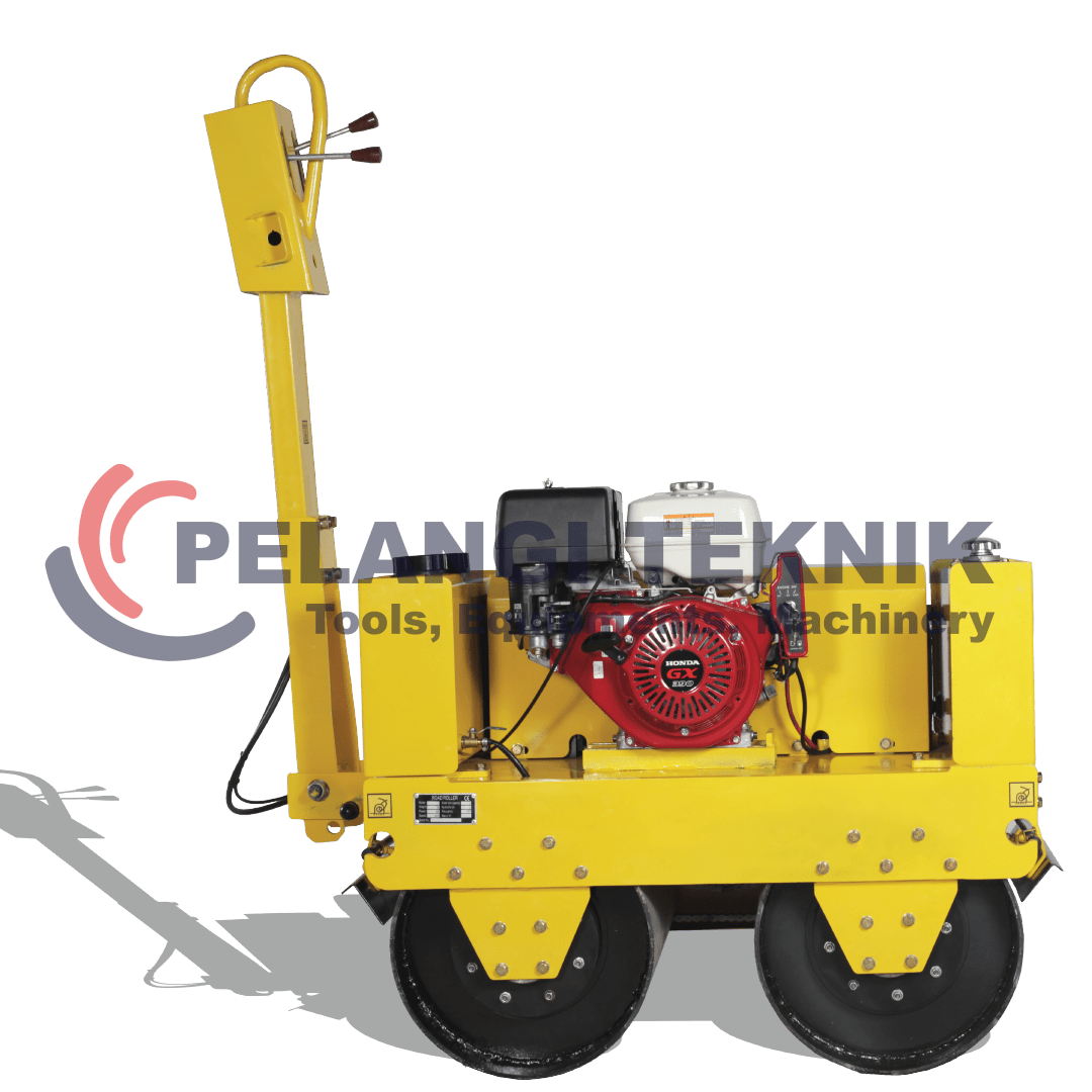 Baby Roller Double Drum Mesin Pemadat Aspal Engine Honda Tsuzumi TBR64-2 - Pelangi Teknik