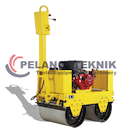 Baby Roller Double Drum Mesin Pemadat Aspal Engine Honda Tsuzumi TBR64-2 - Pelangi Teknik