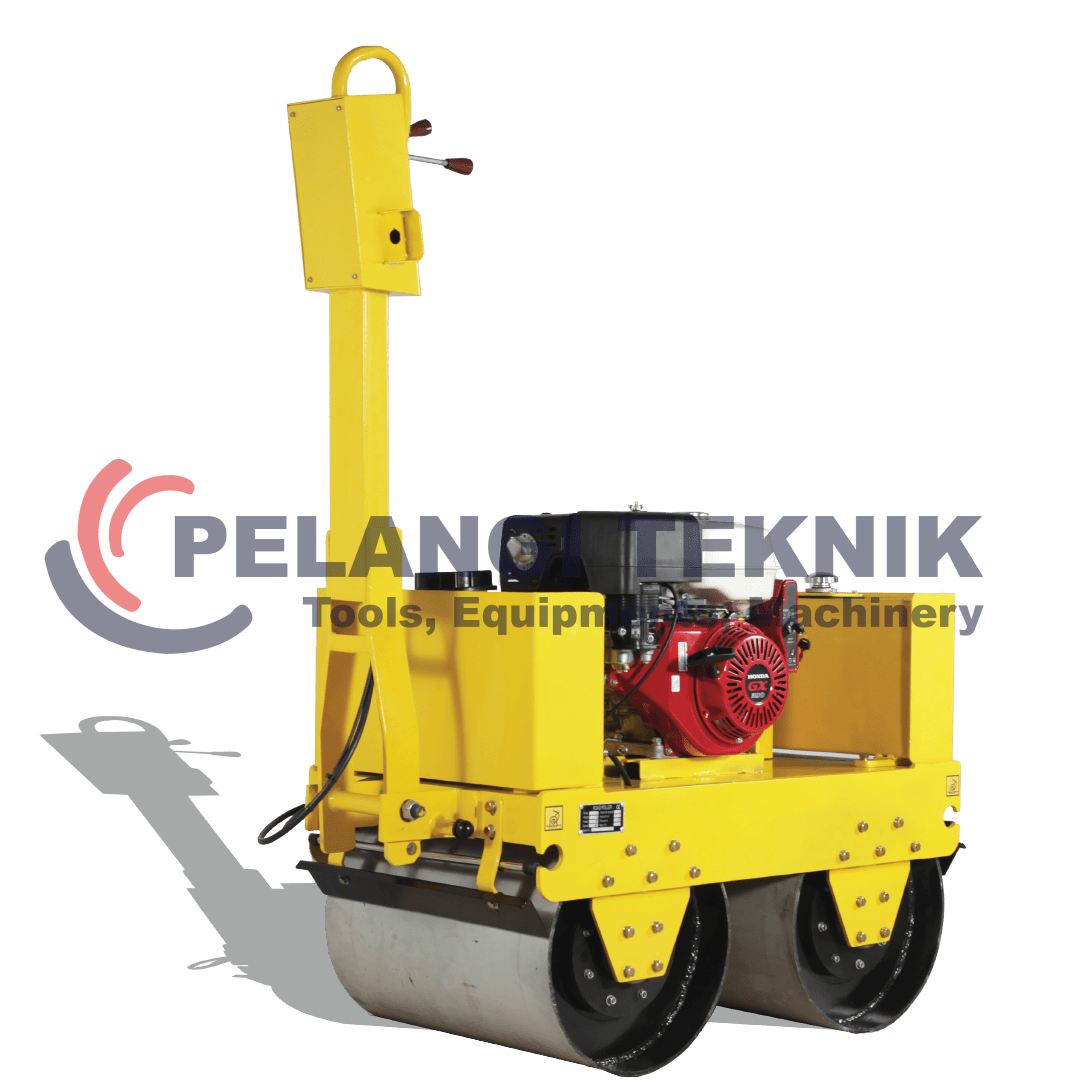 Baby Roller Double Drum Mesin Pemadat Aspal Engine Honda Tsuzumi TBR64-2 - Pelangi Teknik