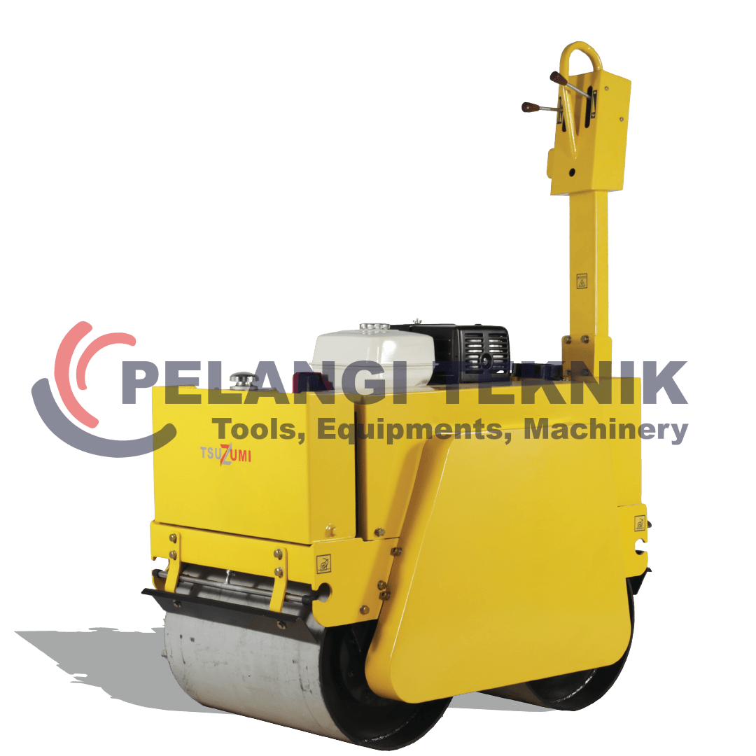 Baby Roller Double Drum Mesin Pemadat Aspal Engine Honda Tsuzumi TBR64-2 - Pelangi Teknik