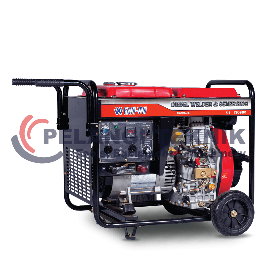 Genset Las 200 amper FAW FWD 180 Are - Pelangi Teknik
