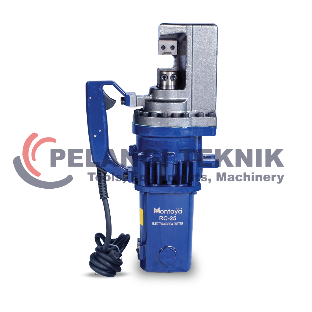 Mesin Pemotong Besi 25 mm Rebar Cutter Montoya RC-25 - Pelangi Teknik