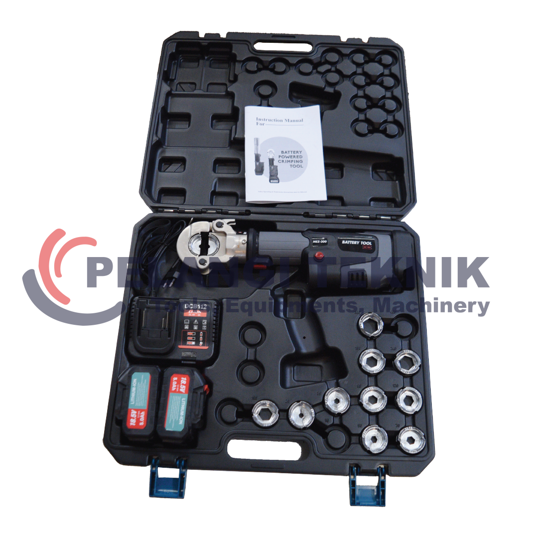 Crimping Tools Cordless Hydraulic Montoya MEZ 300 USA Technology - Pelangi Teknik