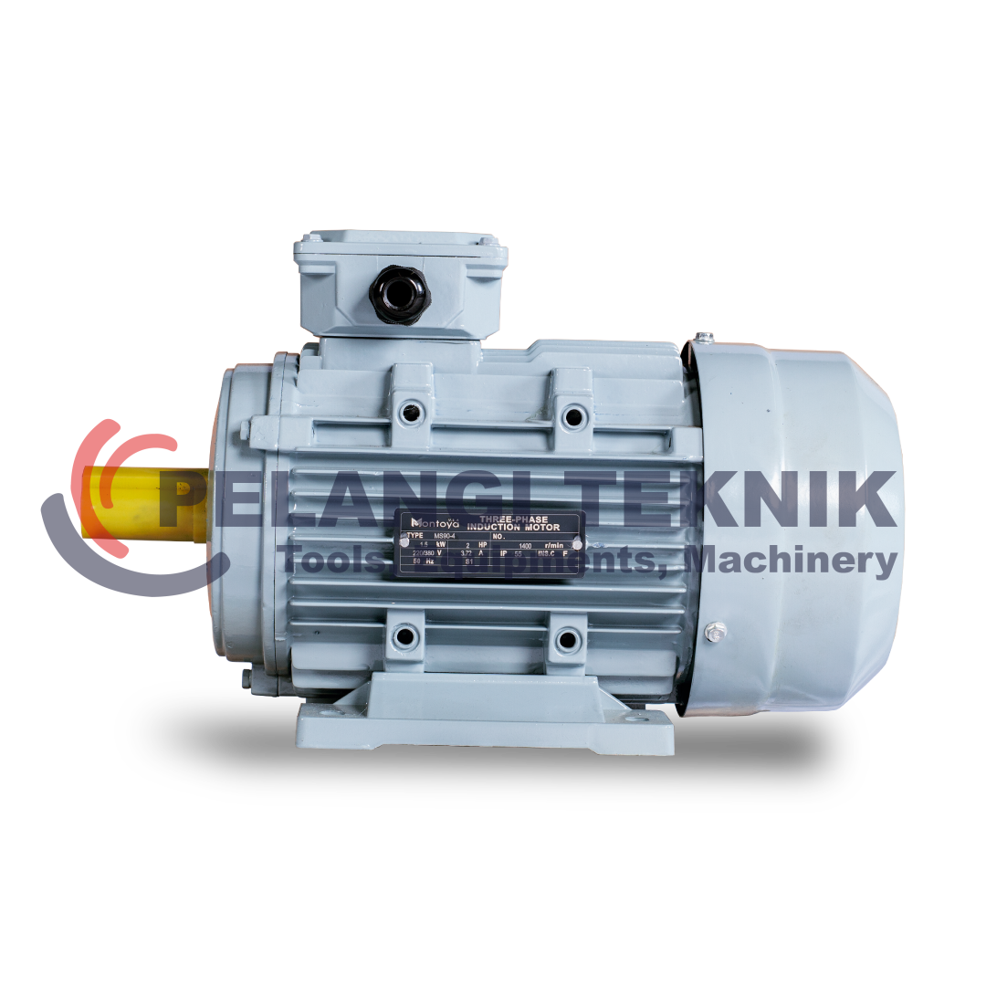 DINAMO ELEKTROMOTOR 2 HP 1,5 KW 380V MONTOYA  - Pelangi Teknik