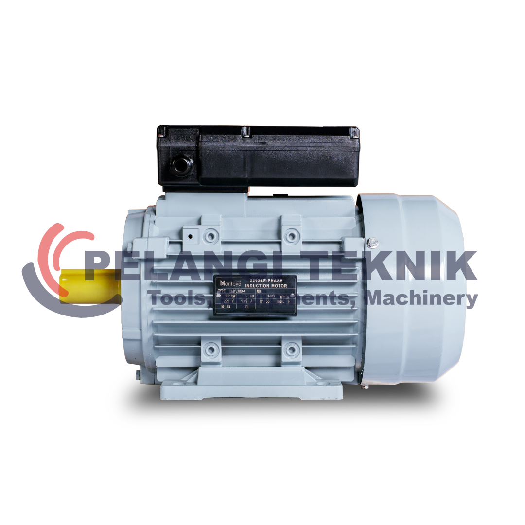 DINAMO ELEKTROMOTOR 3 HP 2,2 KW 220V MONTOYA  - Pelangi Teknik