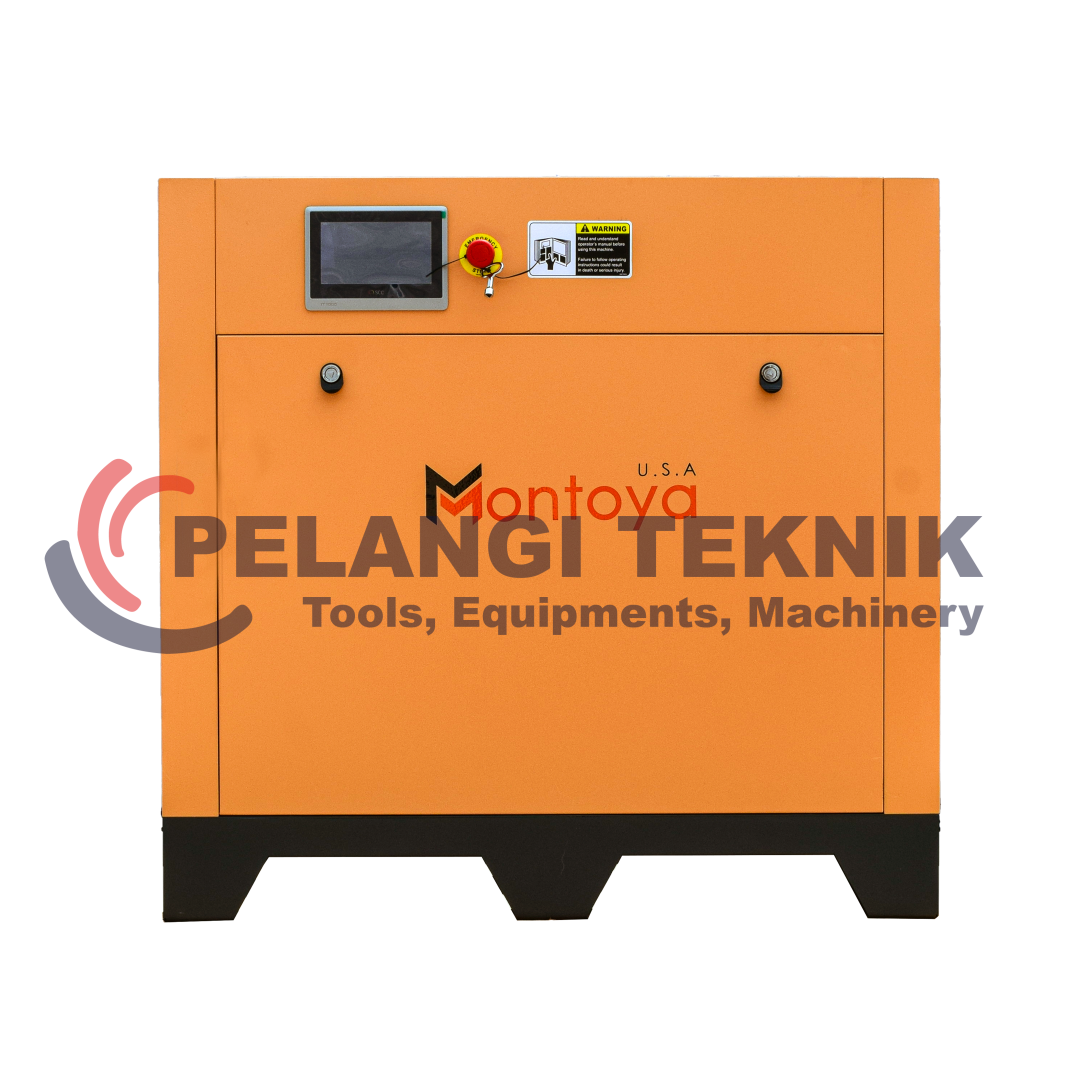 Kompresor Screw Montoya SV20 – 20 HP (15 kW) Industrial Air Compressor USA - Pelangi Teknik
