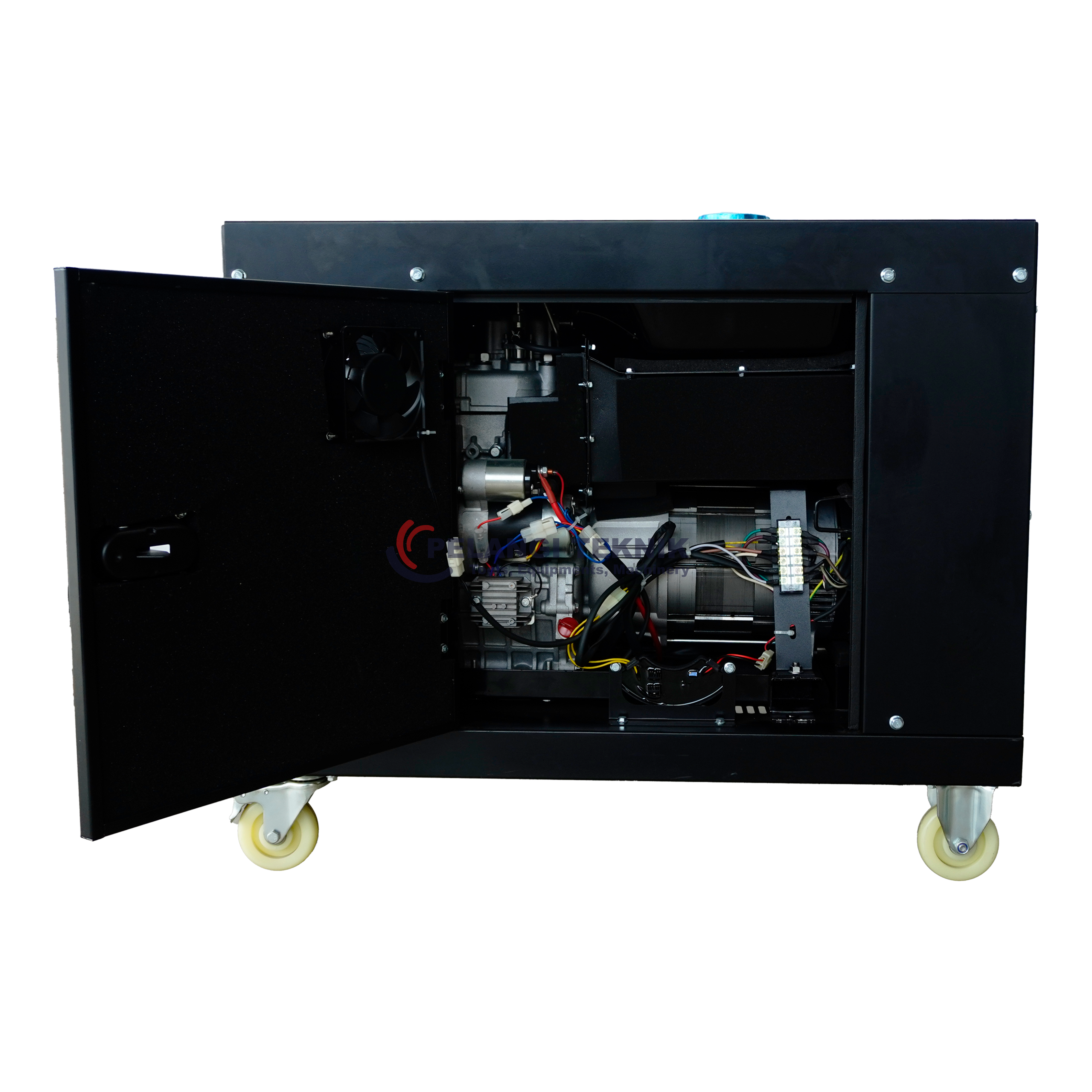 GENSET SILENT 7000 WATT SOLAR 3 PHASE & 1 PHASE CHAMPION CEM9000SDV - Pelangi Teknik