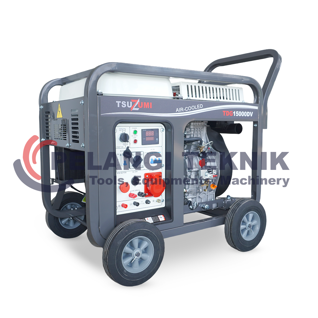 Genset Open Diesel 15 Kva 3 Phase Tsuzumi TDG15000DV - Pelangi Teknik