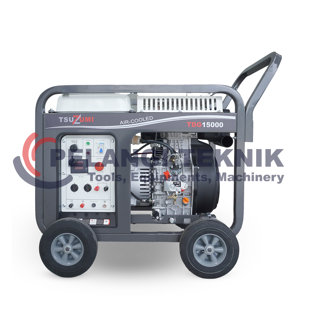Genset Open Diesel 15 Kva 1 Phase Tsuzumi TDG15000 - Pelangi Teknik