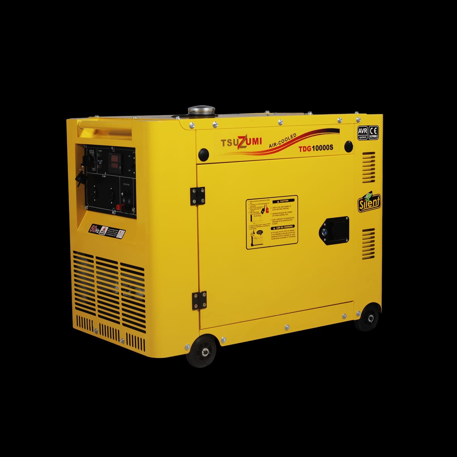 Genset Silent Diesel 9 Kva 7000 Watt 1 Phase Tsuzumi TDG 10000 S - Pelangi Teknik