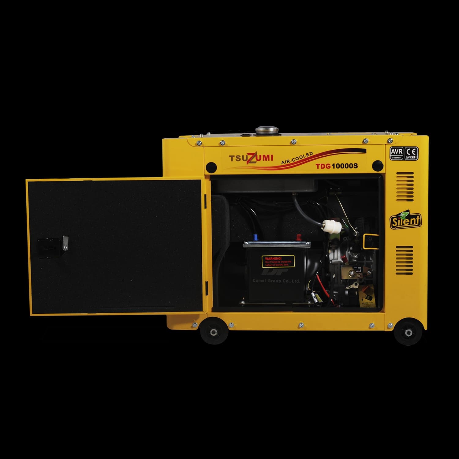 Genset Silent Diesel 9 Kva 7000 Watt 1 Phase Tsuzumi TDG 10000 S - Pelangi Teknik