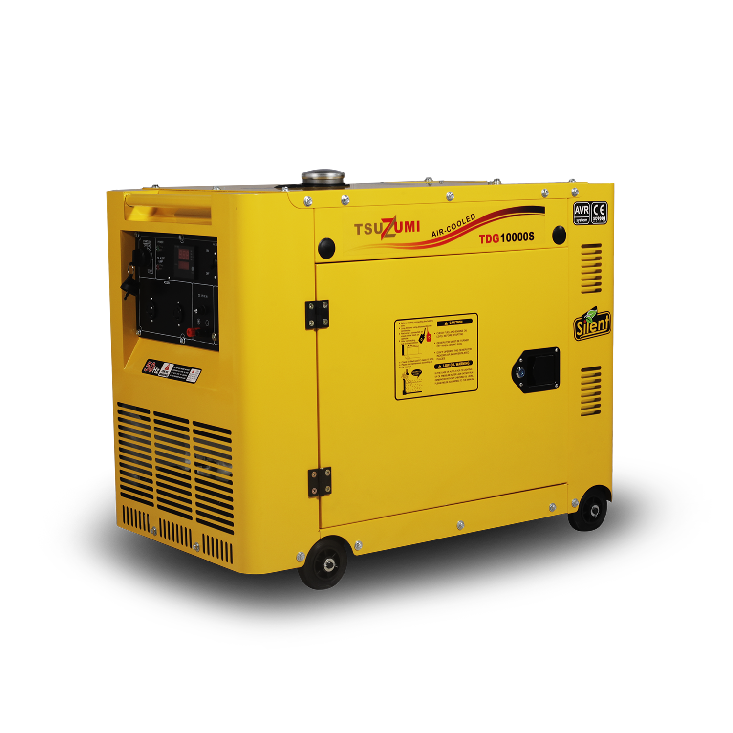 Genset Silent Diesel 9 Kva 7000 Watt 1 Phase Tsuzumi TDG 10000 S - Pelangi Teknik