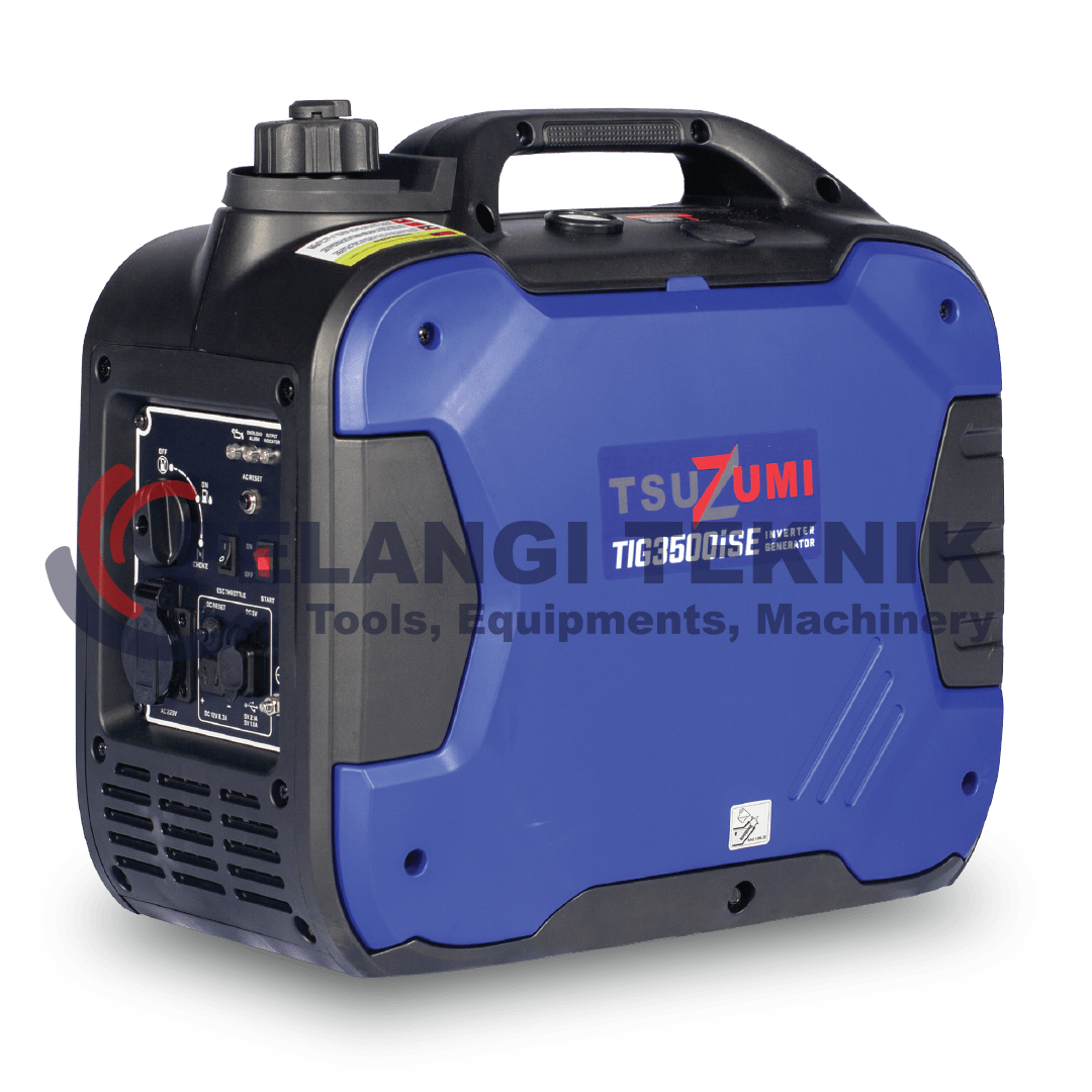 Genset Silent Inverter 3000 va 2500 Watt Electric Stater Tsuzumi TIG 3500 IS - Pelangi Teknik