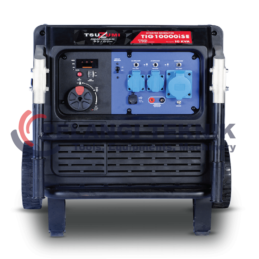 Genset Silent Inverter 10 Kva 8000 watt 1 Phase Tsuzumi TIG 10000 ISE - Pelangi Teknik