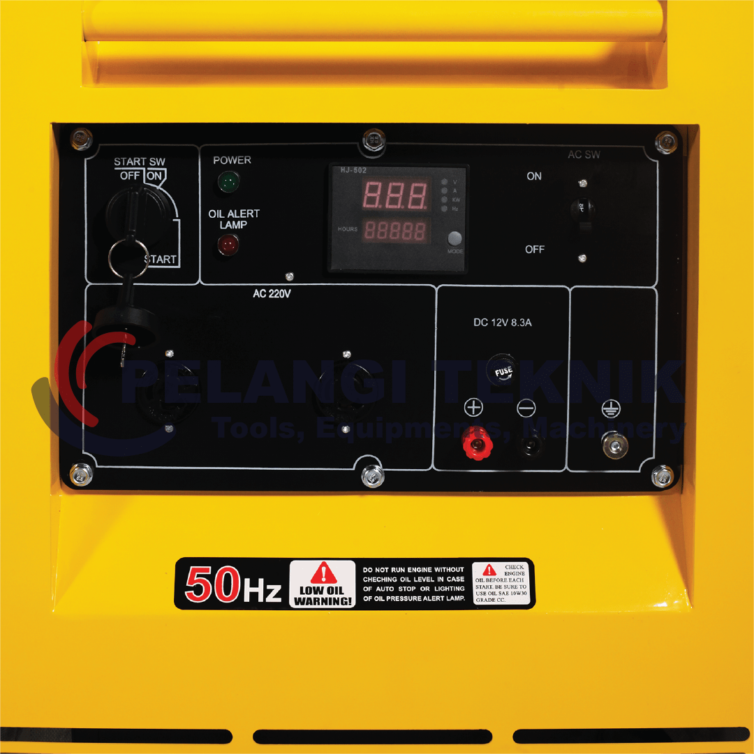 Genset Silent Diesel 7000 Watt 1 Phase Tsuzumi TDG 10000 S - Pelangi Teknik