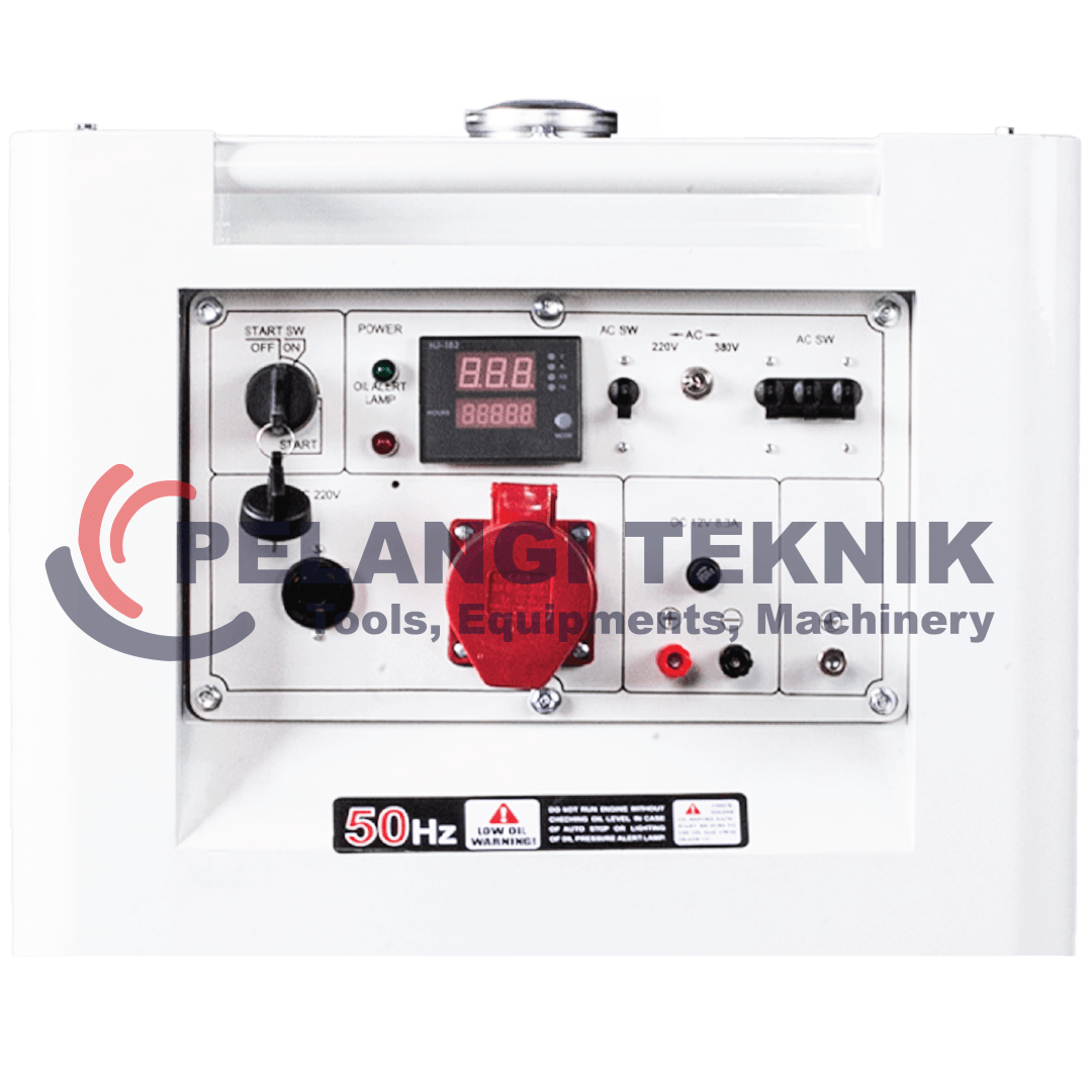 Genset Silent Diesel 9 Kva 7000 watt 3 Phase Tsuzumi TDG 10000 SDV - Pelangi Teknik