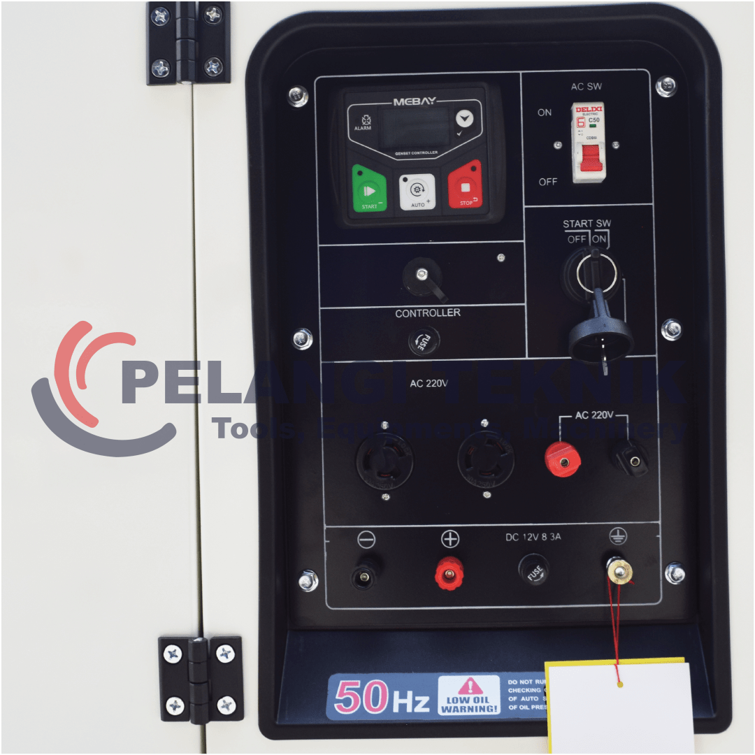 Genset 15 kva Silent Diesel 10000 watt 1 Phase Tsuzumi TDG 15000 S - Pelangi Teknik