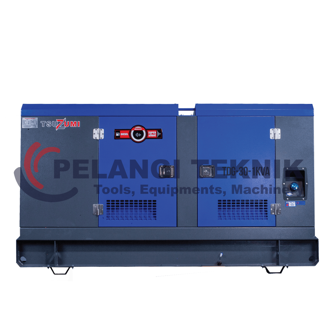 Generator 30 Kva 1 Phase Diesel Silent Tsuzumi TDG 30 -1 - Pelangi Teknik