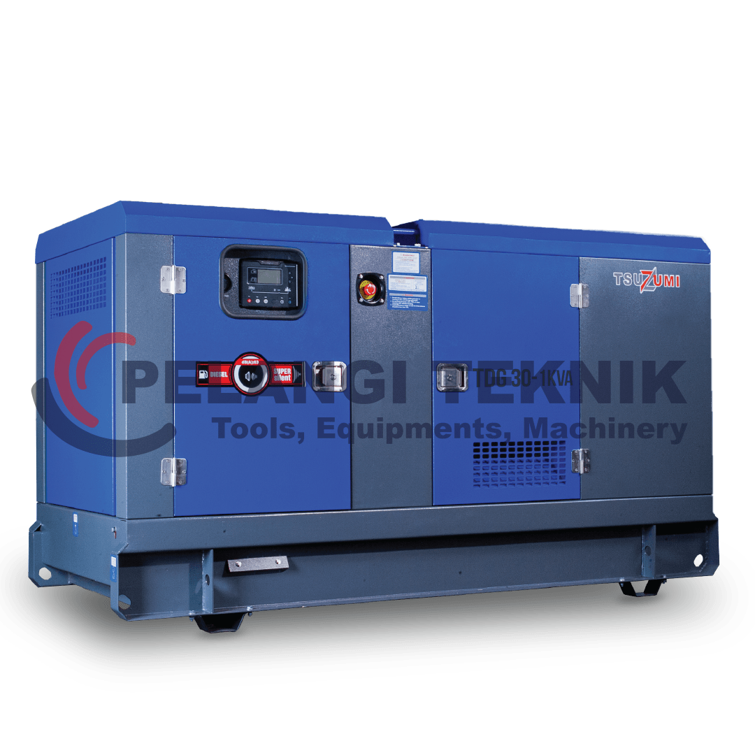 Generator 30 Kva 1 Phase Diesel Silent Tsuzumi TDG 30 -1 - Pelangi Teknik