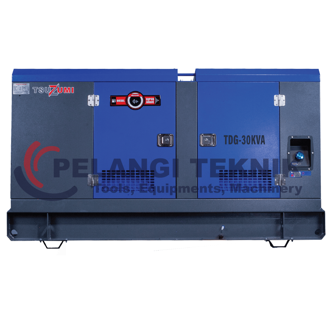 Genset Silent Diesel 30 Kva Tsuzumi TDG 30 Kva - Pelangi Teknik