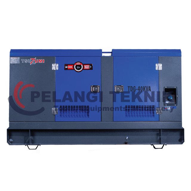 Genset 40 Kva Silent Diesel Tsuzumi TDG 40 Kva
