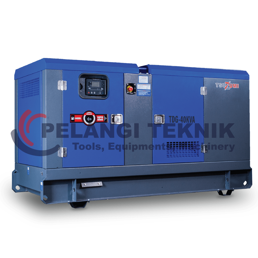 Genset 40 Kva Silent Diesel Tsuzumi TDG 40 Kva - Pelangi Teknik
