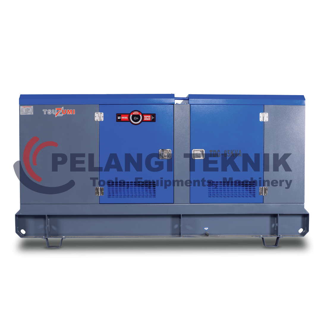 Genset 85 Kva 68000 watt Silent Diesel Tsuzumi TDG 85 Kva - Pelangi Teknik