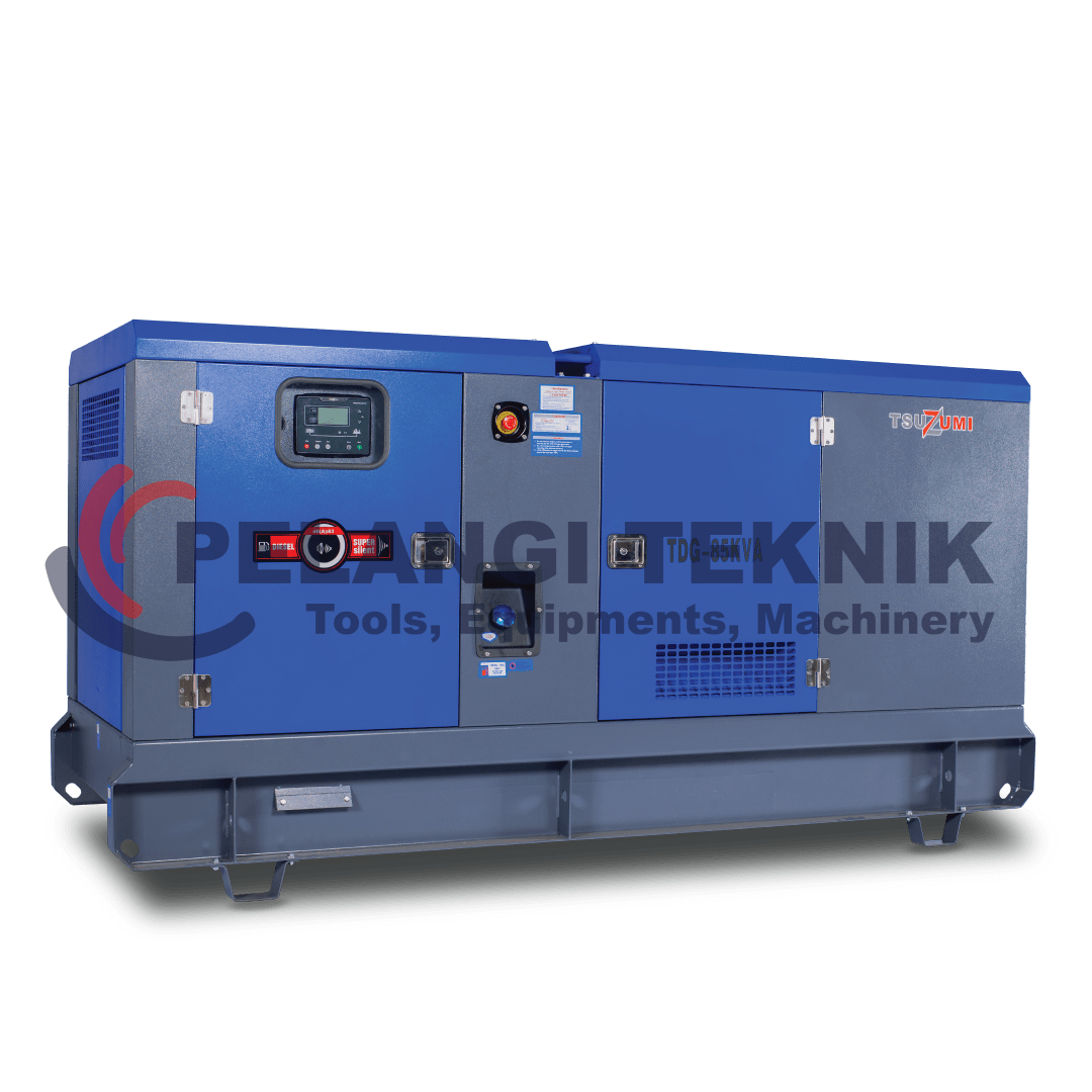 Genset 85 Kva 68000 watt Silent Diesel Tsuzumi TDG 85 Kva - Pelangi Teknik
