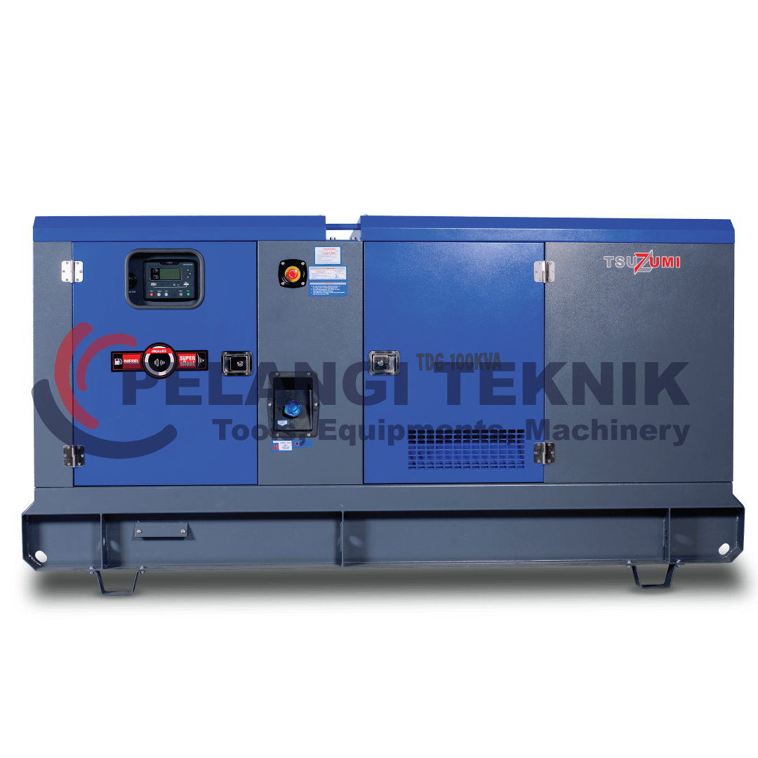 Generator 100 Kva Diesel Silent 80 kw Tsuzumi TDG 100 Kva - Pelangi Teknik