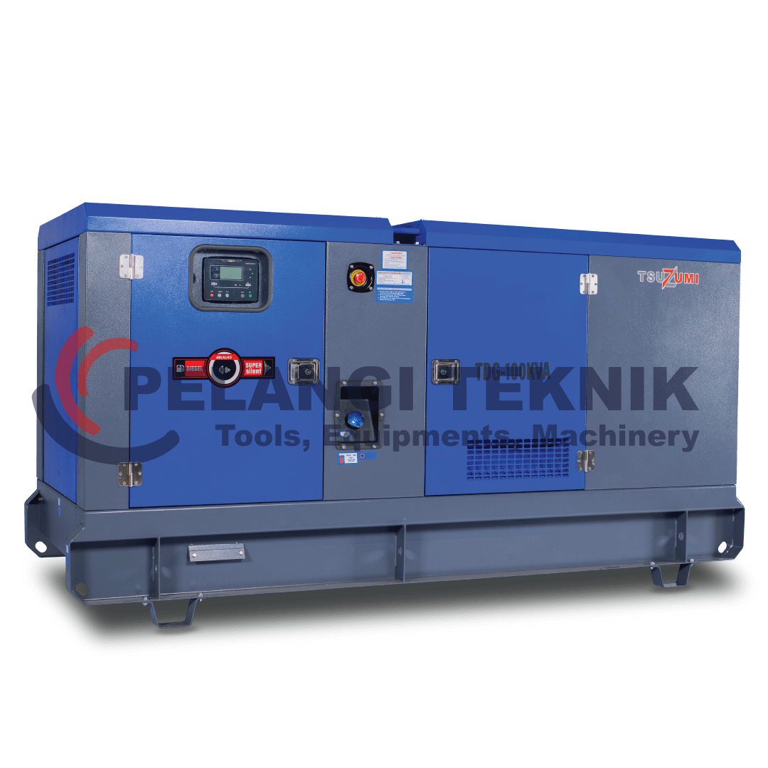 Generator 100 Kva Diesel Silent 80 kw Tsuzumi TDG 100 Kva - Pelangi Teknik