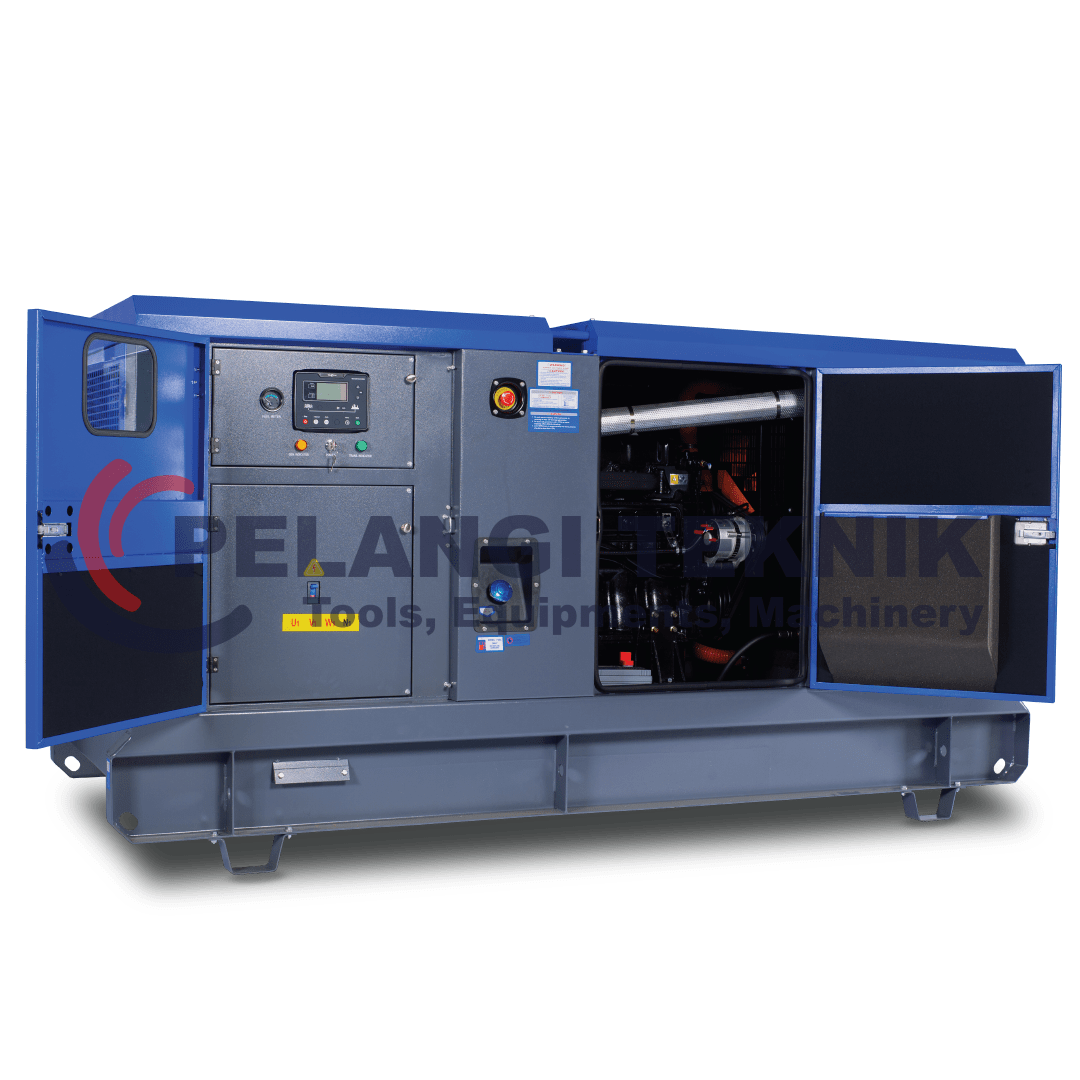 Genset 125 Kva 100 Kw Diesel Silent Diesel Generator Tsuzumi TDG 125 Kva - Pelangi Teknik
