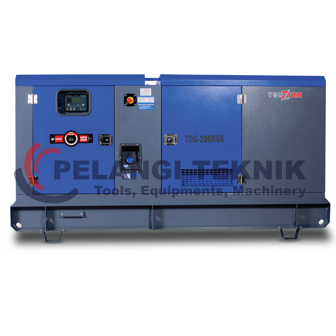 Genset 200 Kva Diesel Silent Tsuzumi TDG 200 Kva - Pelangi Teknik