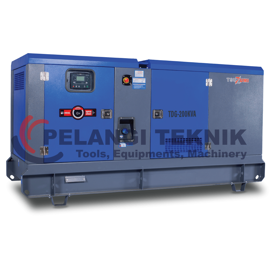 Genset 200 Kva Diesel Silent Tsuzumi TDG 200 Kva - Pelangi Teknik