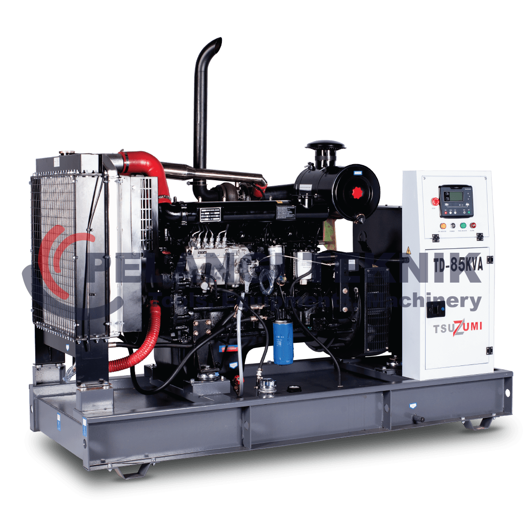 Genset Open Diesel 85 kva Tsuzumi TD 85 Kva - Pelangi Teknik