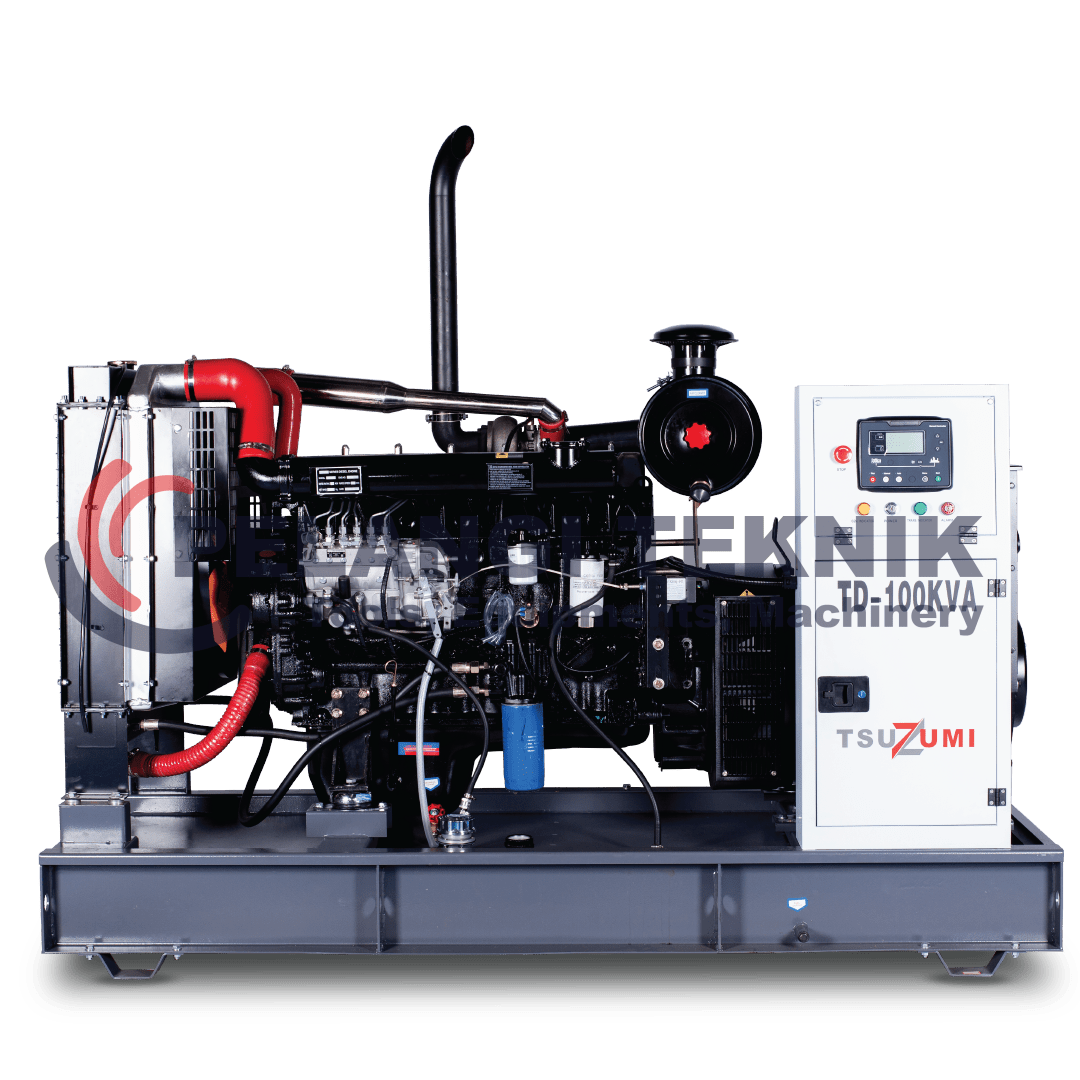 Genset 100 Kva Open Diesel Tsuzumi TD 100 Kva - Pelangi Teknik