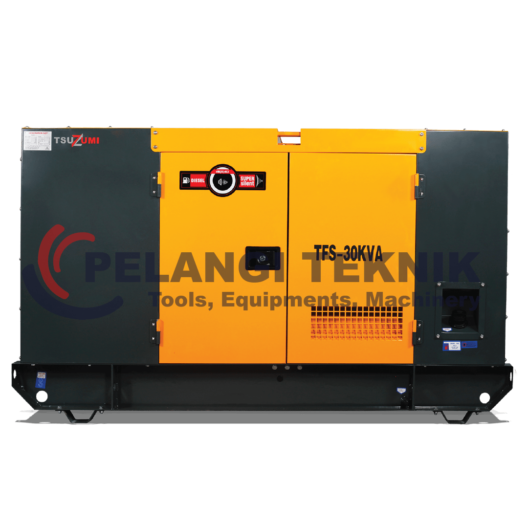Genset 30 Kva 24 Kw 3 Phase Silent Diesel Tsuzumi TFS 30 Kva - Pelangi Teknik