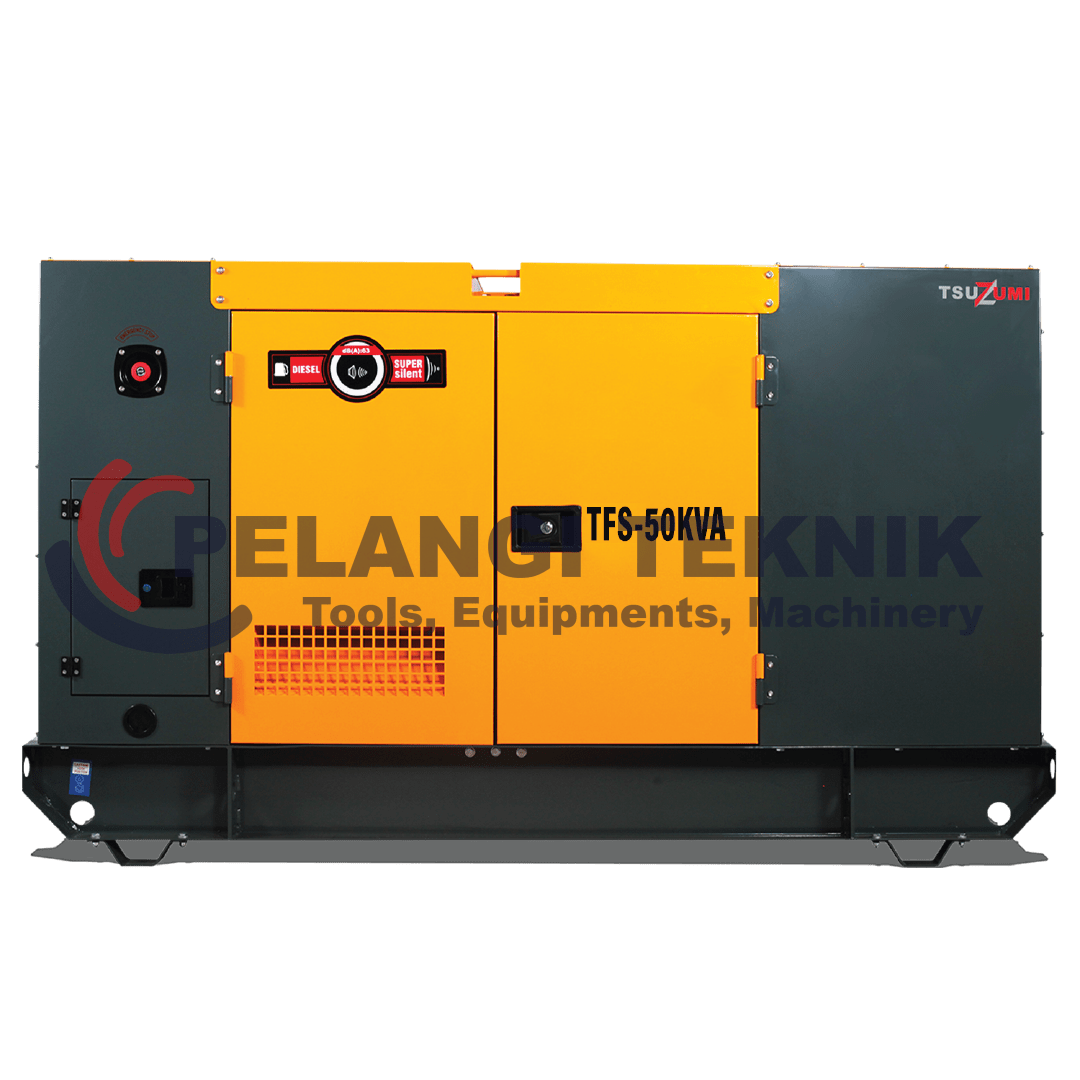 Genset 50 Kva 40 Kw Silent Diesel Tsuzumi TFS 50 Kva - Pelangi Teknik