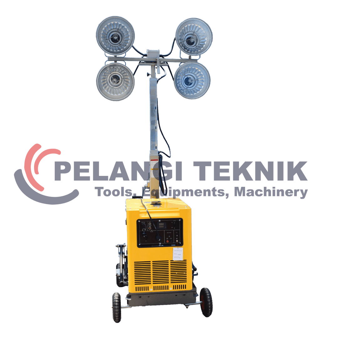 Tower Light Genset 4 x 400 Tsuzumi LT 500 - Pelangi Teknik
