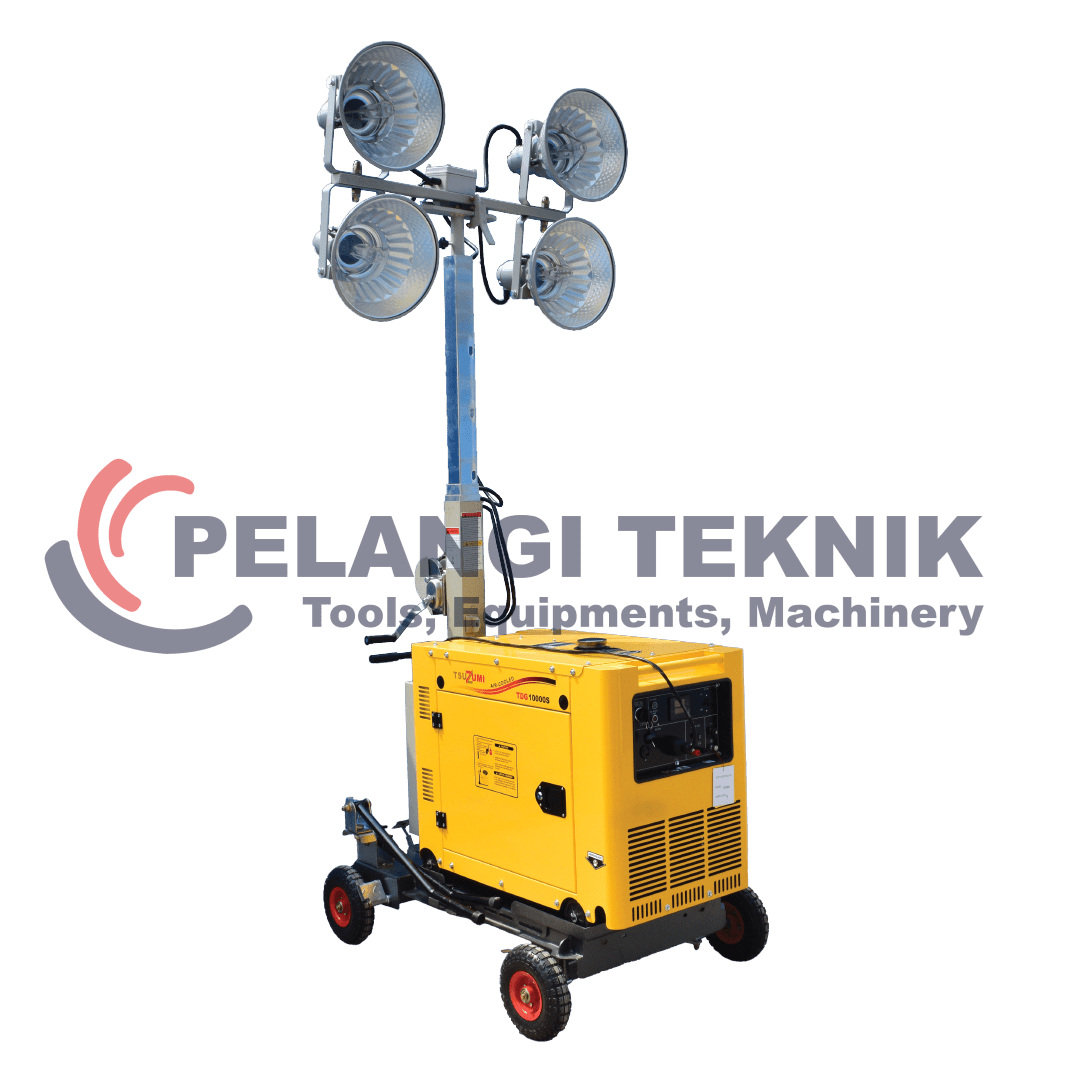 Tower Light Genset 4 x 400 Tsuzumi LT 500 - Pelangi Teknik