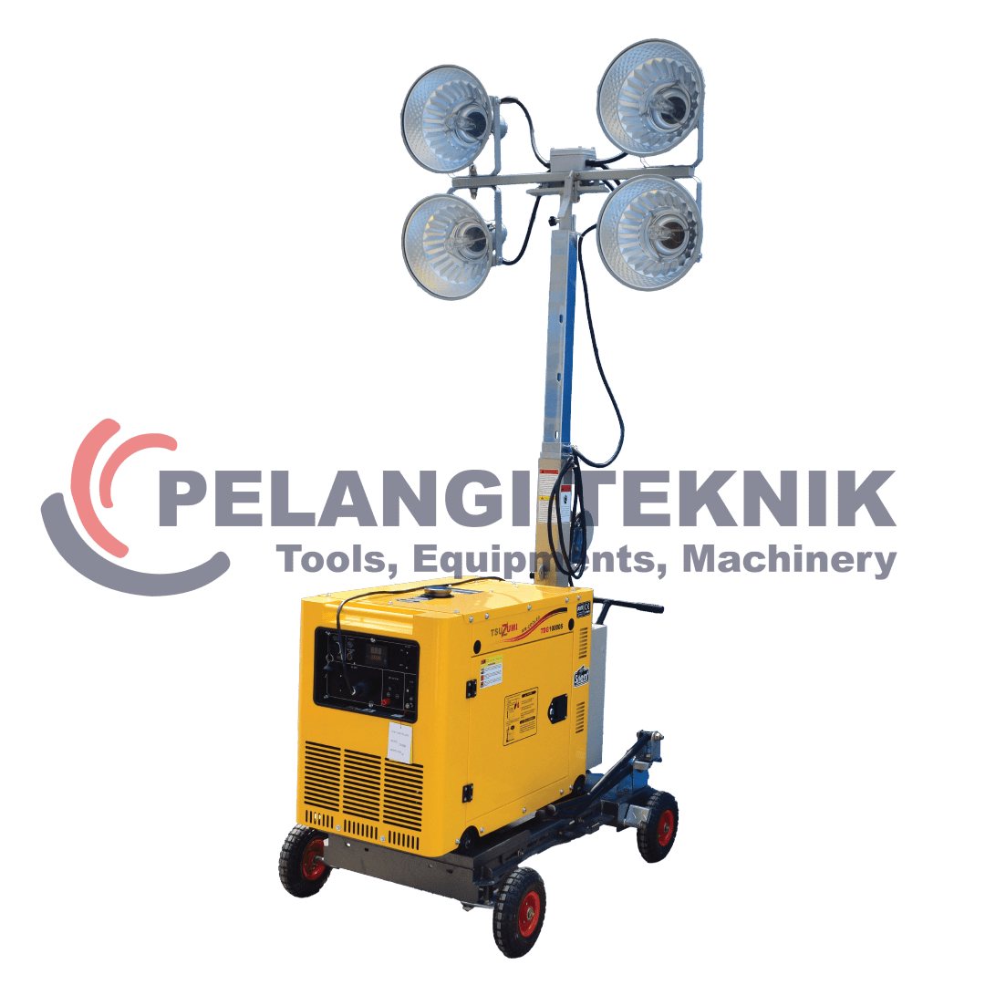 Tower Light Genset 4 x 400 Tsuzumi LT 500 - Pelangi Teknik