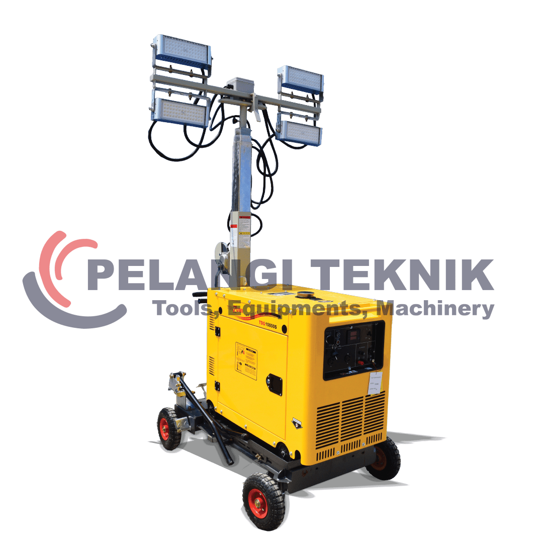 Genset Tower Light Led 4 x 400 Tsuzumi LT 500 Led - Pelangi Teknik