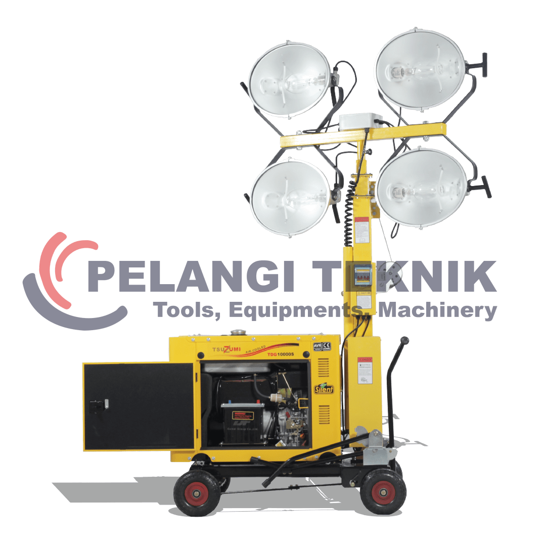 Tower Light Generator 4 x 1000 Watt Tsuzumi LT 5000 - Pelangi Teknik