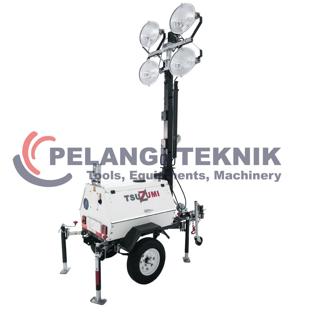 Tower Light Genset 4 x 1000 watt Tsuzumi LT 7 - Pelangi Teknik
