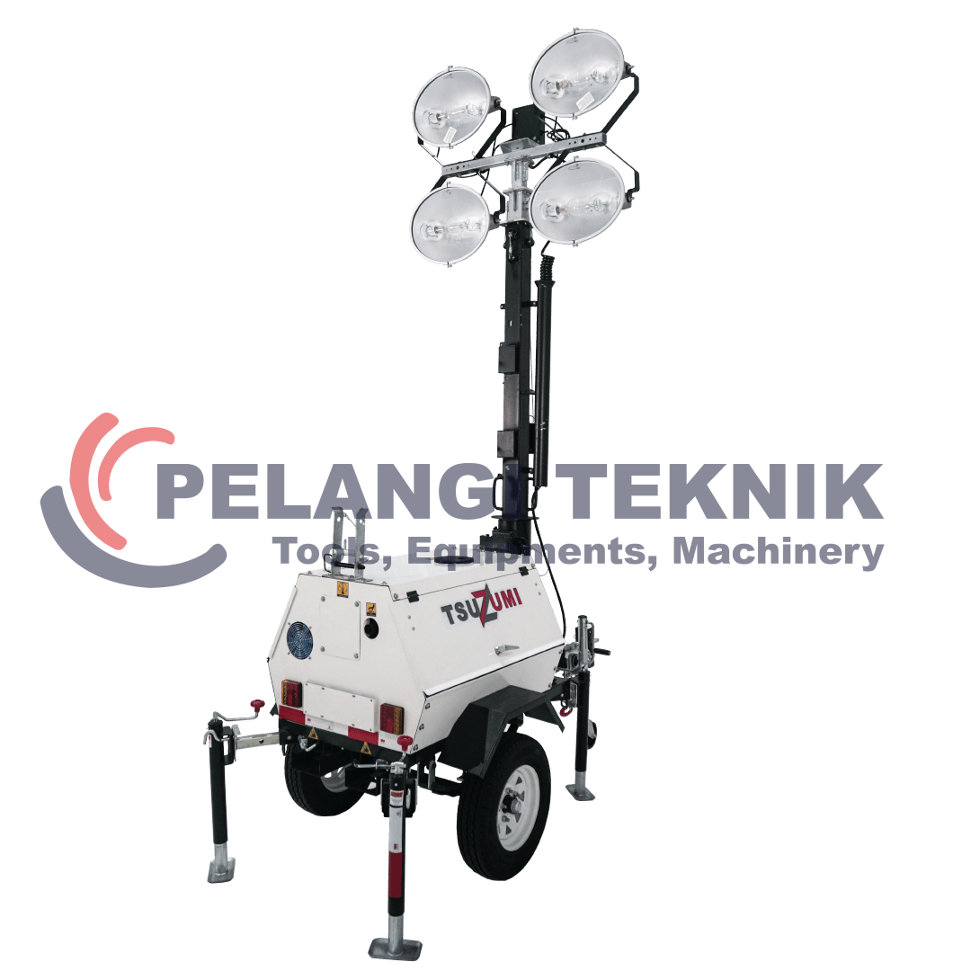 Tower Light Genset 4 x 1000 watt Tsuzumi LT 7 - Pelangi Teknik