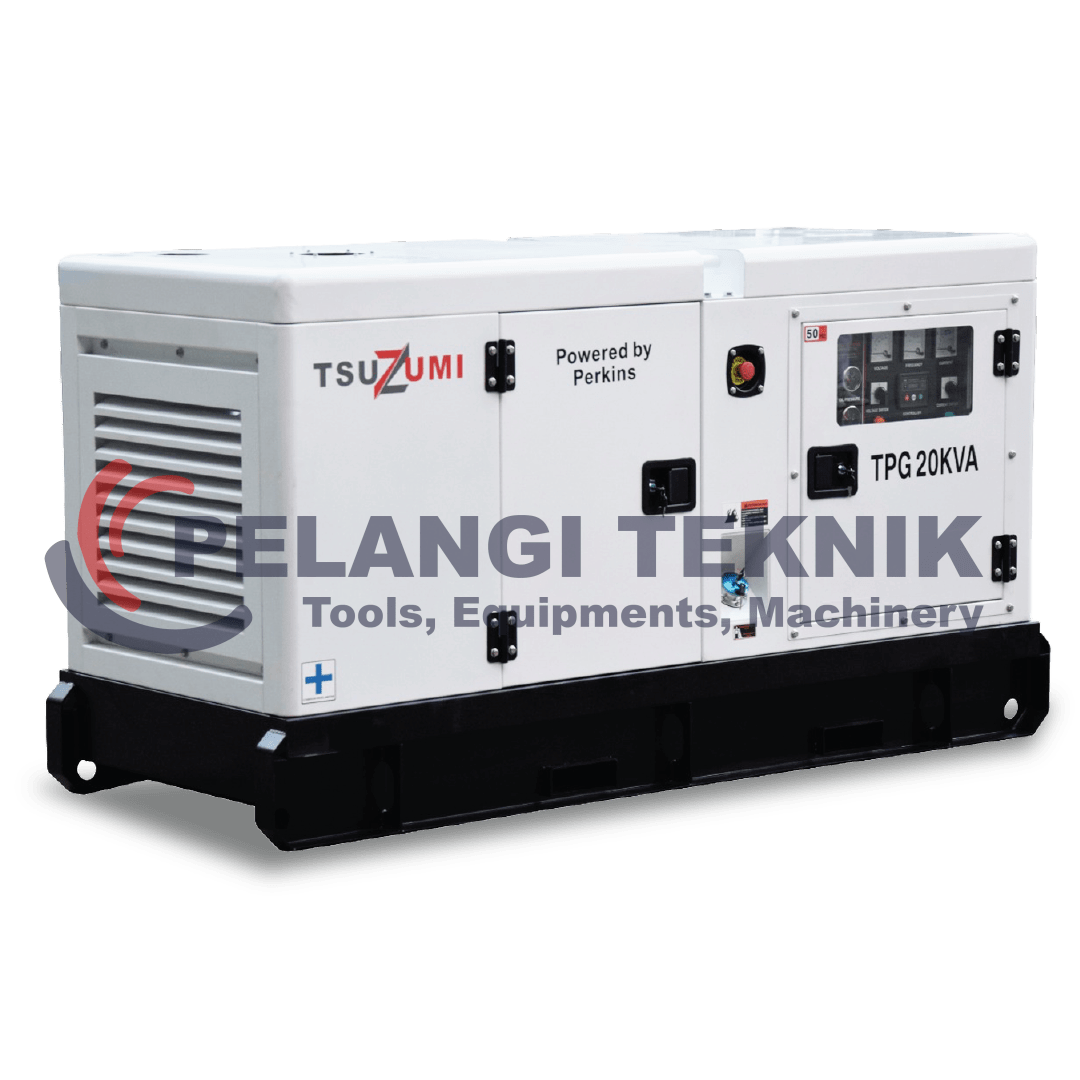 Genset 20 Kva Silent Diesel Tsuzumi TPG 20 Kva - Pelangi Teknik